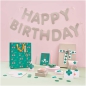 Preview: Rico Design - Paper Poetry Girlande Happy Birthday 5m - Graukarton