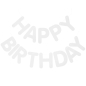 Preview: Rico Design - Paper Poetry Girlande Happy Birthday 5m