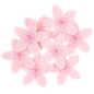 Preview: Rico Design Streudeko - Ohhh! Lovely! Filzstreu Kirschblüten rosa-pink 35 x 35mm 8 Stück