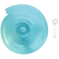 Preview: Rico Design - YEY! Let's Party - blaue Spiralluftschlangen - 60cm - 6 Stück