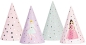Preview: Rico Design - YEY! Let's Party - Partyhüte - Prinzessin - 20cm - 8 Stück