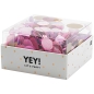 Preview: Rico Design - YEY! Let's Party - Konfetti - rosa Mix - 20g