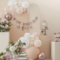 Preview: Ginger Ray - Florale Roségold Mummy To Be Baby Shower Schärpe