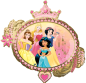Preview: XL Folienballon - Disney - Prinzessinen - Princess - 86 cm