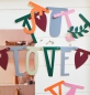Preview: A Little Lovely company: Buchstabenbanner: Boho chic