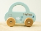 Preview: Label Label Little Car - Kleinwagen - Blau- personalisierbar