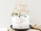 Preview: Cake Topper - Tortenstecker aus Holz - Happy Birthday