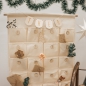 Preview: Personalisierbarer Adventskalender aus Stoff