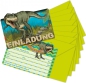 Preview: 8 Einladungskarten - Lutz Mauder - Dinosaurier - T-Rex - inklusive Umschläge - Papier