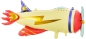 Preview: XL Folienballon - Propellerflugzeug - Flugzeug - 93 x 39 cm