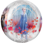 Preview: XL Folienballon - Kugelballon - Orb - Frozen 2 - Die Eiskönigin 2 - 38 x 40 cm