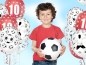 Preview: 6 Latexballons - Fußball - Soccer - Ø 30 cm