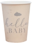 Preview: Ginger Ray - 8 Neutrale Baby Shower Becher Hallo Baby