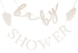 Preview: Ginger Ray - Wolken Baby Shower Buchstabengirlande