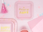 Preview: 6 süße Partytröten in rosa