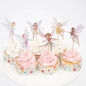 Mobile Preview: MeriMeri - Fairy - Feen Cupcake - Muffin - Set  - 24 Topper