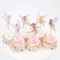 Preview: MeriMeri - Fairy - Feen Cupcake - Muffin - Set  - 24 Topper