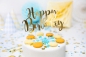 Preview: Cake Topper - Kuchendeko - "Happy Birthday" - gold