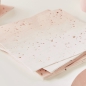 Preview: Ginger Ray - Papierservietten in rosa mit edlen roségoldenen Pünktchen