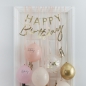 Preview: Ginger Ray - DIY Ballongirlanden-Set - Buchstabengirlande - Pink und Gold Happy Birthday