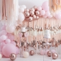 Preview: Ginger Ray - DIY Ballongirlanden-Set - Buchstabengirlande - Pink und Gold Happy Birthday