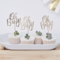 Preview: Ginger Ray - 12 Oh Baby! Baby Party Cupcake Topper Tortenstecker