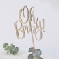 Preview: Ginger Ray - 12 Oh Baby! Baby Party Cupcake Topper Tortenstecker