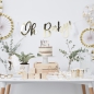 Preview: Ginger Ray - Gold Oh Baby! Baby Shower Buchstabengirlande