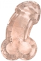 Preview: 6 - Pappteller - JGA - Penis - roségold - 26,5 x 15,5 cm