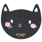 Preview: 20 Servietten Halloween schwarze Katze 15x13cm