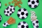 Preview: 6 Pappteller - Fußball - Party - Soccer - 18 cm