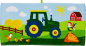 Preview: Coppenrath - Spiegelburg - Zauberhandtuch Traktor (Wenn ich mal groß bin)