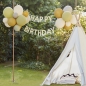 Preview: Ginger Ray - DIY Ballongirlanden-Set  inklusive Buchstabengirlande "Happy Birthday"
