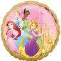 Preview: Folienballon - Disney - Prinzessinen - Princess - rund - 43 cm