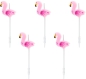 Preview: 5 Kerzen - Tortenkerzen - Flamingo
