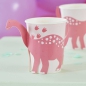 Preview: Ginger Ray - 8 Rosa Pop Out Trinkbecher - Mädchen Dino Party