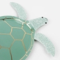 Preview: MeriMeri - Meerjungfrauen - Mermaid - Schildkröten Teller - 8 Stück