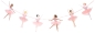 Preview: MeriMeri - Motivgirlande - Ballerina