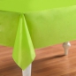 Preview: Plastiktischdecke - Kiwi - hellgrün - 137 x 274 cm