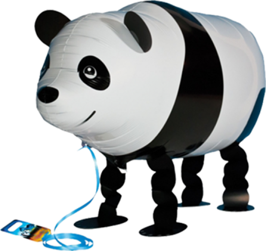 Laufender Ballon "Panda"