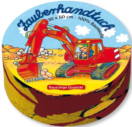 Lutz Mauder - Zauberhandtuch - Baustelle - 30 x 60 cm
