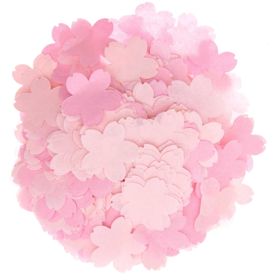 Rico Design Streudeko - YEY! Let's Party Konfetti Kirschblüten pastell rosa Mix 20g