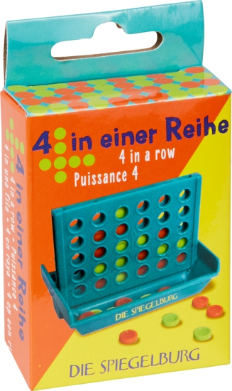 Coppenrath - Spiegelburg - Mini-Spiel "4 in einer Reihe" Bunte Geschenke