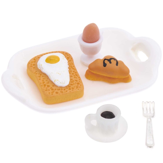 Rico Design - Miniatur Kontinentales Frühstück Set, 8-tlg.