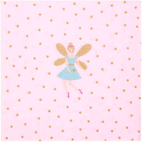 Rico Design - YEY! Let's Party Servietten - Prinzessin - 33x33cm - 20 Stück