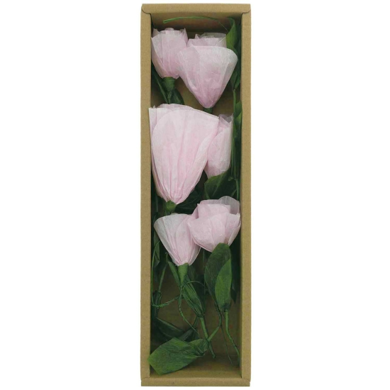 Ohhh! Lovely! - Papierblumen -  Girlande - rosa - 180 cm