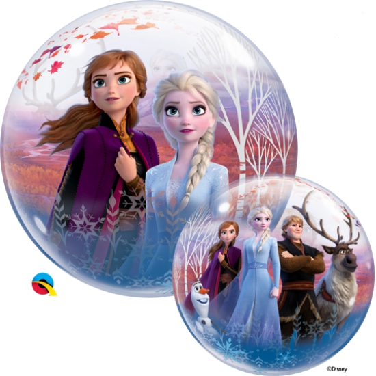 XL Ballon -  Bubble - "Frozen 2 - Die Eiskönigin 2" - 56 cm