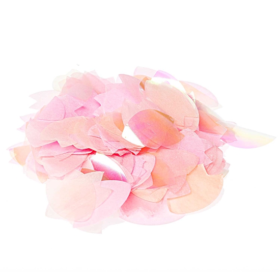 Rico Design - YEY! Let's Party - Konfetti - Kirschblüten - rosa irisierend - 20g