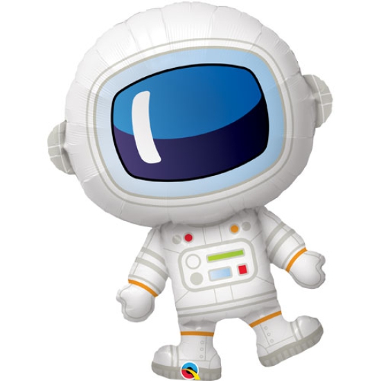 XL Folienballon - Weltraum - Astronaut - 94 cm