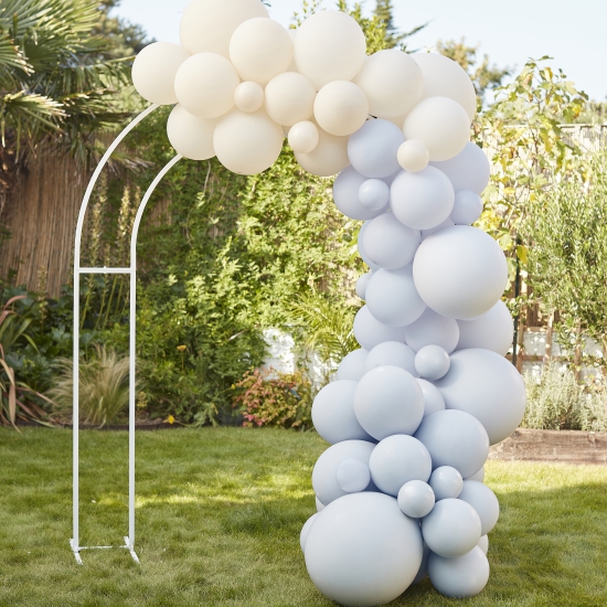 Ginger Ray - DIY Ballongirlanden-Set in Blau und Nude